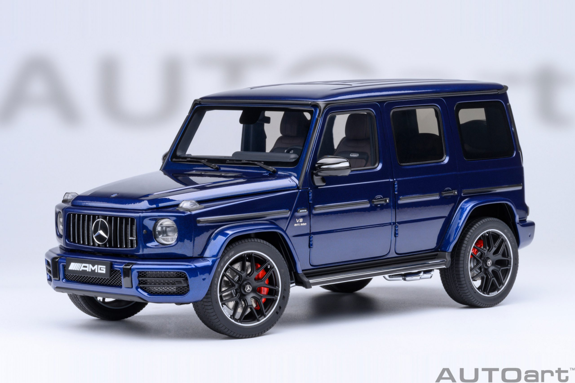 1/18 AUTOart Mercedes-AMG G63 2019 (Brilliant Blue Metallic)