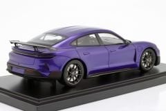 SPARK-MODEL - PORSCHE - TAYCAN TURBO GT (J1.2) WEISSACH PACKAGE 2024 - CON VETRINA - WITH SHOWCASE