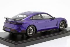 SPARK-MODEL - PORSCHE - TAYCAN TURBO GT (J1.2) WEISSACH PACKAGE 2024 - CON VETRINA - WITH SHOWCASE