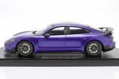 SPARK-MODEL - PORSCHE - TAYCAN TURBO GT (J1.2) WEISSACH PACKAGE 2024 - CON VETRINA - WITH SHOWCASE
