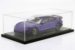 SPARK-MODEL - PORSCHE - TAYCAN TURBO GT (J1.2) WEISSACH PACKAGE 2024 - CON VETRINA - WITH SHOWCASE