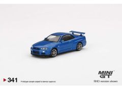 1/64 Nissan GT-R R34 V=Spec, blue