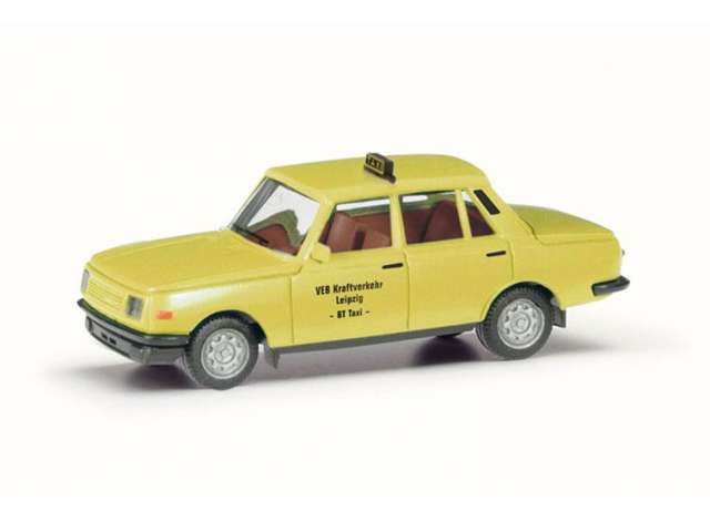 1/87 1985 Wartburg 353 *VEB Kraftverkehr Leipzig/Taxi*, yellow