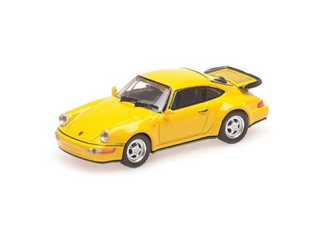 1990 Porsche 911 Turbo, yellow