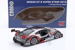 EBBRO - Nissan GT-R GT500 #46 winnaar Super GT Serie Thailand 2015 Motoyama, Yanagida 1:18 Ebbro