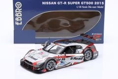 EBBRO - Nissan GT-R GT500 #46 winnaar Super GT Serie Thailand 2015 Motoyama, Yanagida 1:18 Ebbro
