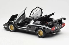 1/18 Kyosho Lamborghini Countach LP500R, schwarz/weiss - KYO8320C0