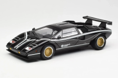 1/18 Kyosho Lamborghini Countach LP500R, schwarz/weiss - KYO8320C0