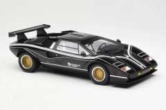 1/18 Kyosho Lamborghini Countach LP500R, schwarz/weiss - KYO8320C0