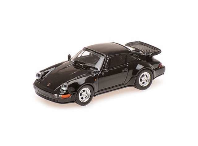 1990 Porsche 911 Turbo, black
