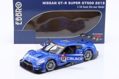 EBBRO - Nissan GT-R GT500 #12 Super GT Series Okayama 2015 Yasuda, Oliveira