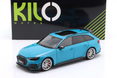 1/18 Kengfai & Kilo Works Audi RS4 Darwin (Blue Metallic) - VAKW02303