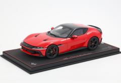 1/18 BBR-MODELS - FERRARI - 12CILINDRI V12 830cv PANORAMIC ROOF 2024 - MATT BLACK RIMS