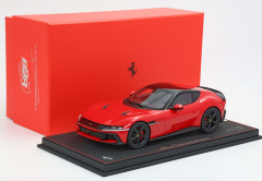 1/18 BBR-MODELS - FERRARI - 12CILINDRI V12 830cv PANORAMIC ROOF 2024 - MATT BLACK RIMS