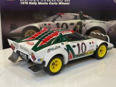 KYOSHO - LANCIA - STRATOS HF ALITALIA N 10 WINNER RALLY MONTECARLO 1976 S.MUNARI - S.MAIGA