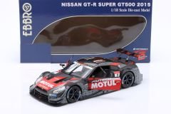 Ebbro Nissan GT-R GT500 #1 Super GT Series Test Okayama 2015 Matsuda, Quintarelli