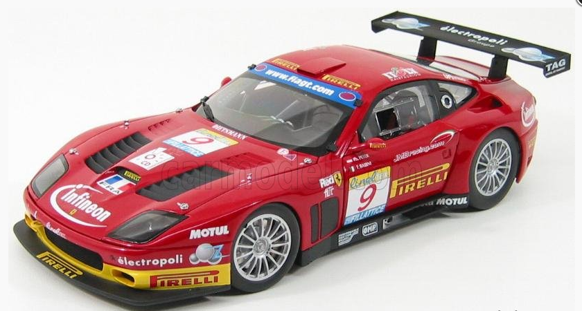 KYOSHO - FERRARI - 575 GTC TEAM J.M.B. N 9 ESTORIL 2003 PH.PETER - F.BABINI