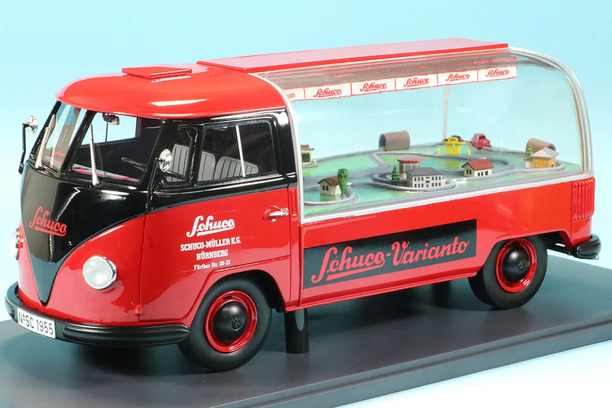 1/18 Schuco Volkswagen VW T1 Advertisment Car ''Schuco Varianto'' - 18U00181
