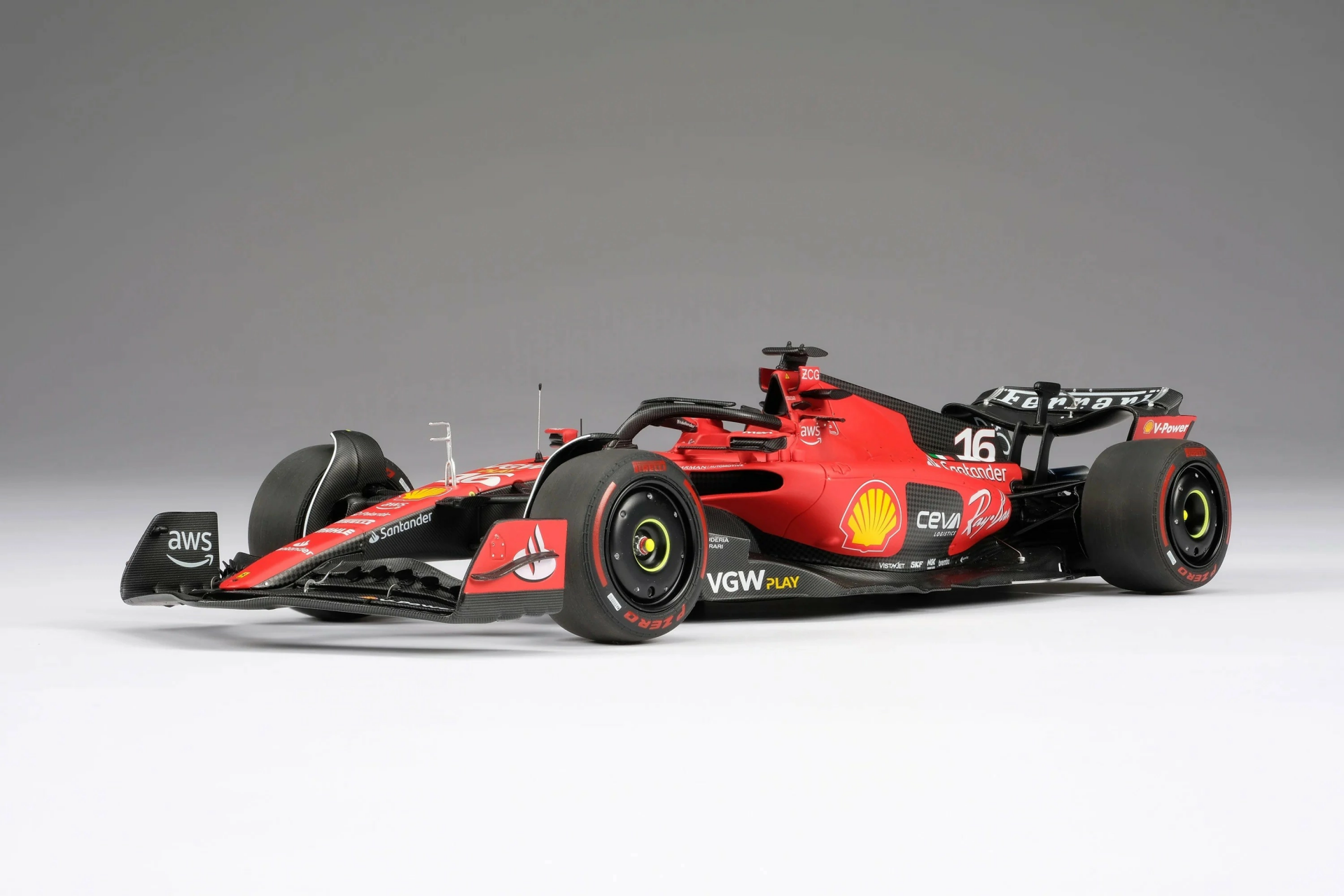 1/18 AMALGAM - FERRARI SF-23 Charles Leclerc F1