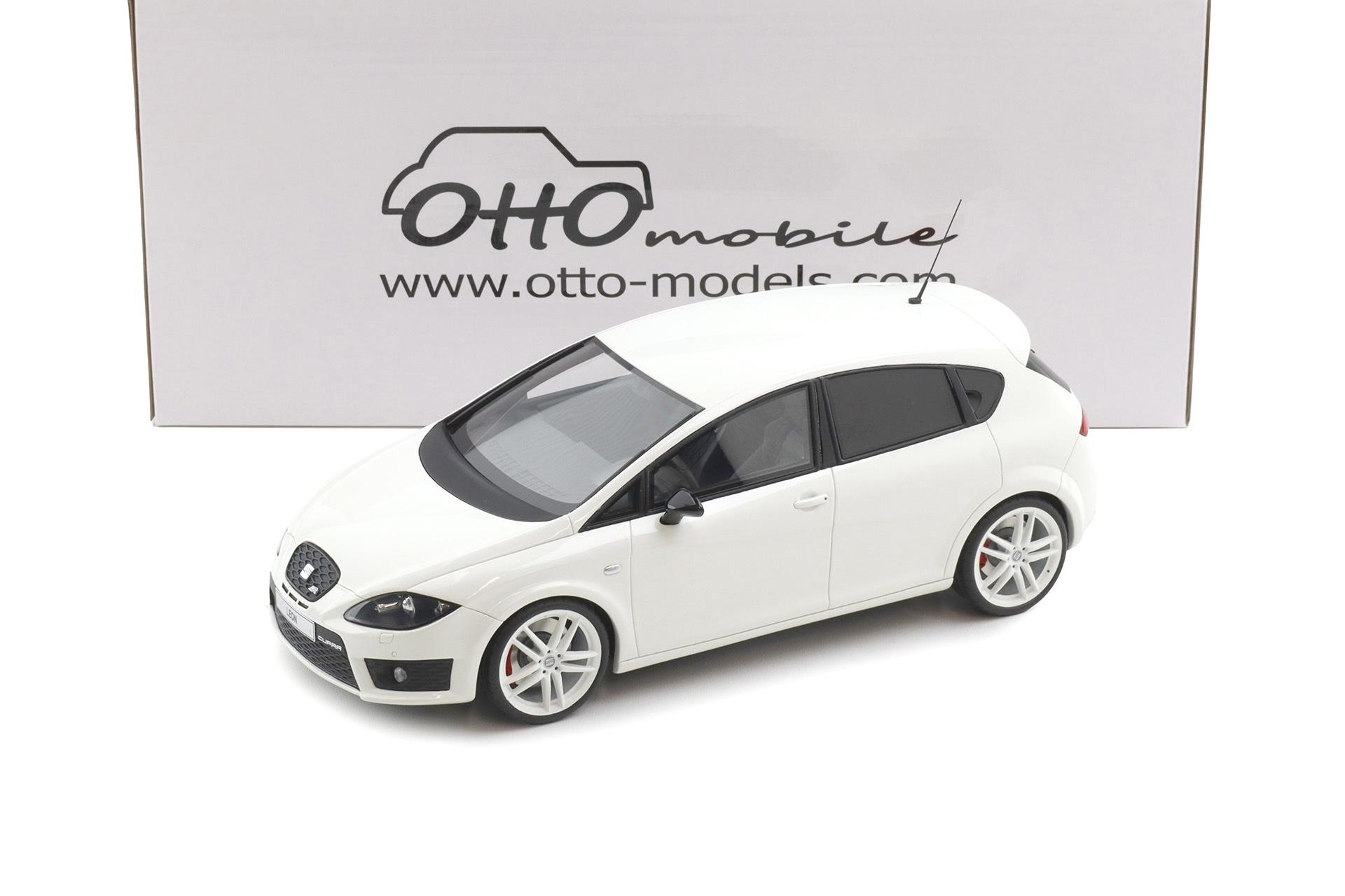 1/18 OTTO Seat Leon Cupra R MK2 Candy white 2010 - OT1332
