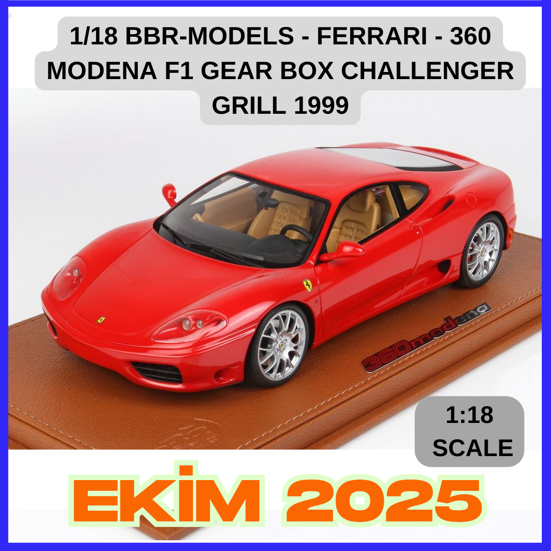 BBR-MODELS - FERRARI - 360 MODENA F1 GEAR BOX CHALLENGER GRILL 1999