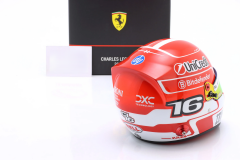 1/2 MINI HELMET - BELL HELMET - CASCO HELMET F1 CHARLES LECLERC TEAM FERRARI HP N 16 SEASON 2025 - 4100413