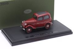 Ebbro Datsun 17 Sedan year 1938 dark red 1:43