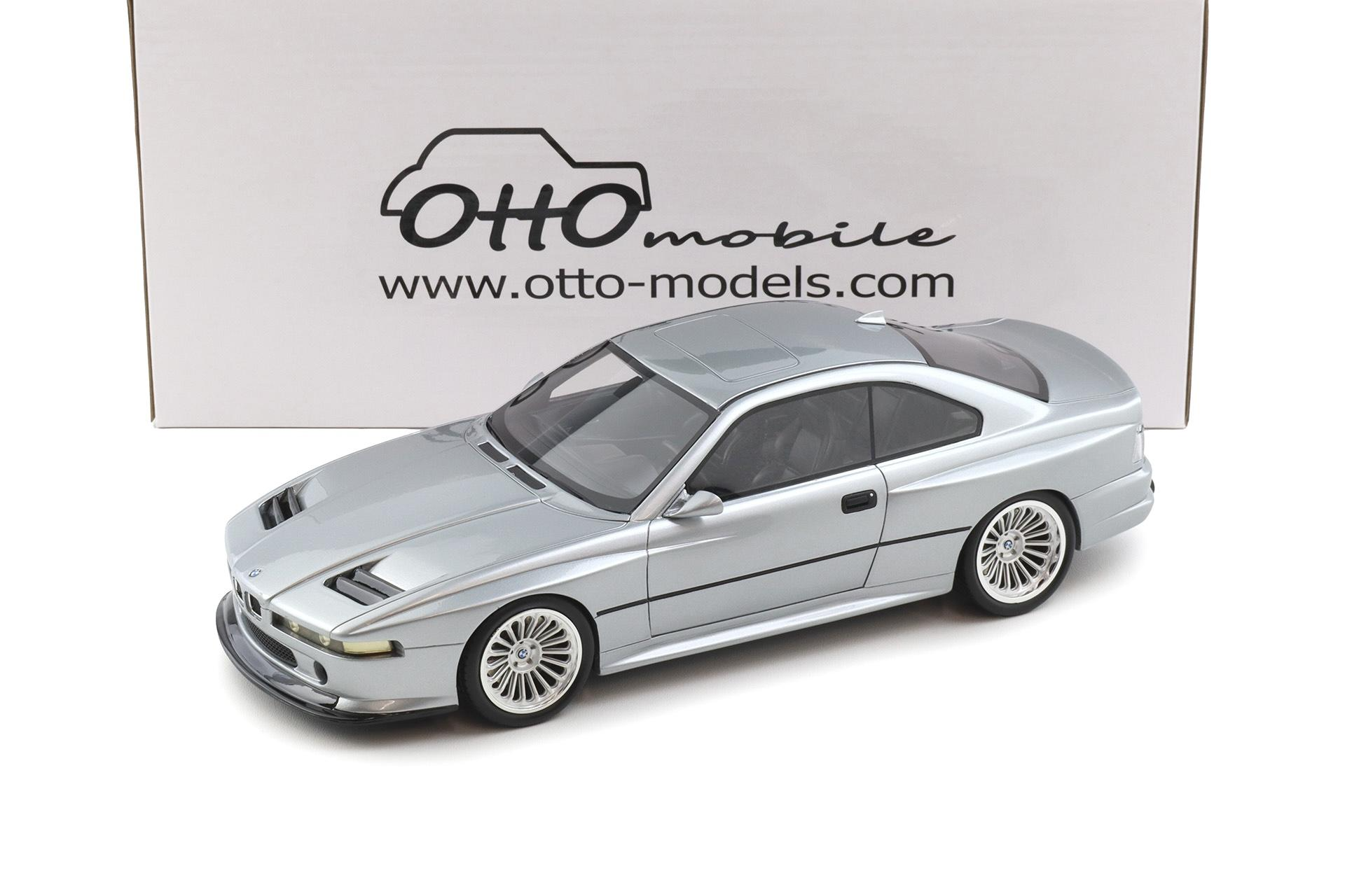 1/18 OTTO BMW Reyn Speed Show 858 CSL Design By Jonsibal Chrome Shadow Metallic - OT1173