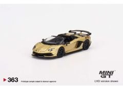 1/64 Lamborghini Aventador SVJ Roadster, gold