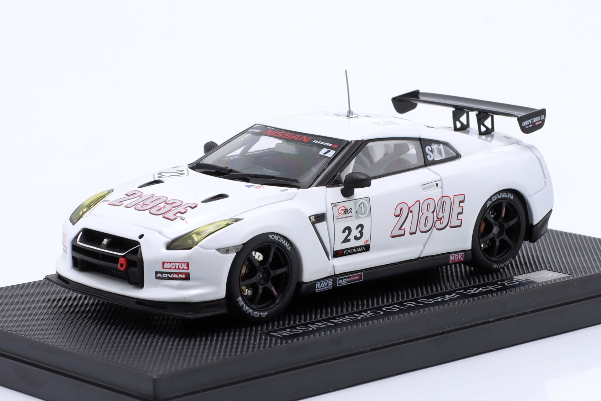 Ebbro Nissan Nismo R35 GTR #23 Super Taikyu 2010 Kageyama, Tanaka, Hoshino 1:43