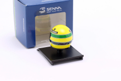 1/10 MINICHAMPS - BELL HELMET - F1 CASCO HELMET AYRTON SENNA LOTUS 98T TEAM JOHN PLAYER SPECIAL N 12 SEASON 1986 - 540388612