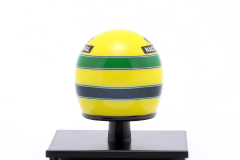 1/10 MINICHAMPS - BELL HELMET - F1 CASCO HELMET AYRTON SENNA LOTUS 98T TEAM JOHN PLAYER SPECIAL N 12 SEASON 1986 - 540388612