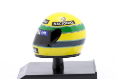 1/10 MINICHAMPS - BELL HELMET - F1 CASCO HELMET AYRTON SENNA LOTUS 98T TEAM JOHN PLAYER SPECIAL N 12 SEASON 1986 - 540388612