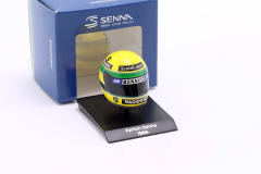 1/10 MINICHAMPS - BELL HELMET - F1 CASCO HELMET AYRTON SENNA LOTUS 98T TEAM JOHN PLAYER SPECIAL N 12 SEASON 1986 - 540388612