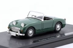 Ebbro Austin Healey Sprite Mk1 year 1958 dark green 1:43
