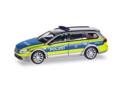 1/87 Volkswagen Passat GTE police Hessen, grey/yellow/blue