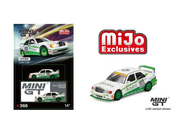1/64 Mercedes-Benz 190E 2.5-16 Evolution II #20 DTM Zakspeed Michael Schumacher