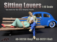 1/18 American Diorama Sitting Lovers - Figure II - AD38231