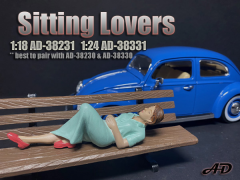 1/18 American Diorama Sitting Lovers - Figure II - AD38231