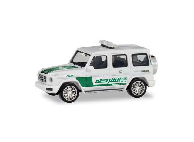 1/87 Mercedes Benz G Police Dubai, white/green