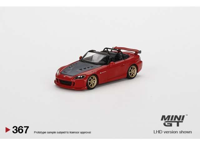 1/64 Honda S2000 (AP2) Mugen, new formula red with black hood