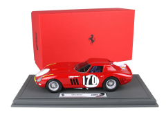 1/18 BBR-MODELS - FERRARI - 250 GTO COUPE N 170 TOUR DE FRANCE 1964 ANNIE SOISBAULT - NICOLE ROURE