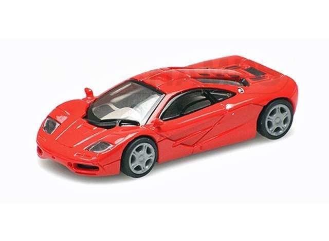 Mclaren F1 Roadcar, red metallic