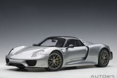 1:12 ÖLÇEK AUTOART - PORSCHE - 918 SPYDER WEISSACH PACKAGE 2013