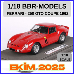 1/18 BBR-MODELS - FERRARI - 250 GTO COUPE 1962