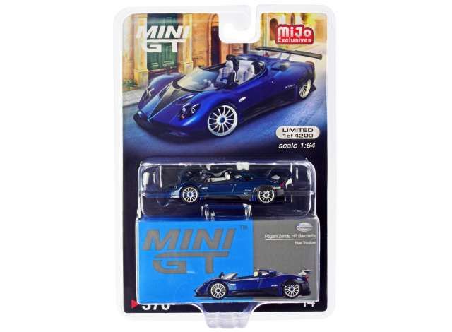 1/64 Pagani Huayra HP Barchetta, blue tricolor