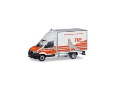 1/87 Volkswagen Crafter Fire Department Wolfsburg, white/red