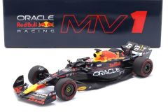 MINICHAMPS - RED BULL - F1 RB19 TEAM ORACLE RED BULL RACING N 1 WORLD CHAMPION 2nd SPRINT RACE QATAR GP 2023 MAX VERSTAPPEN