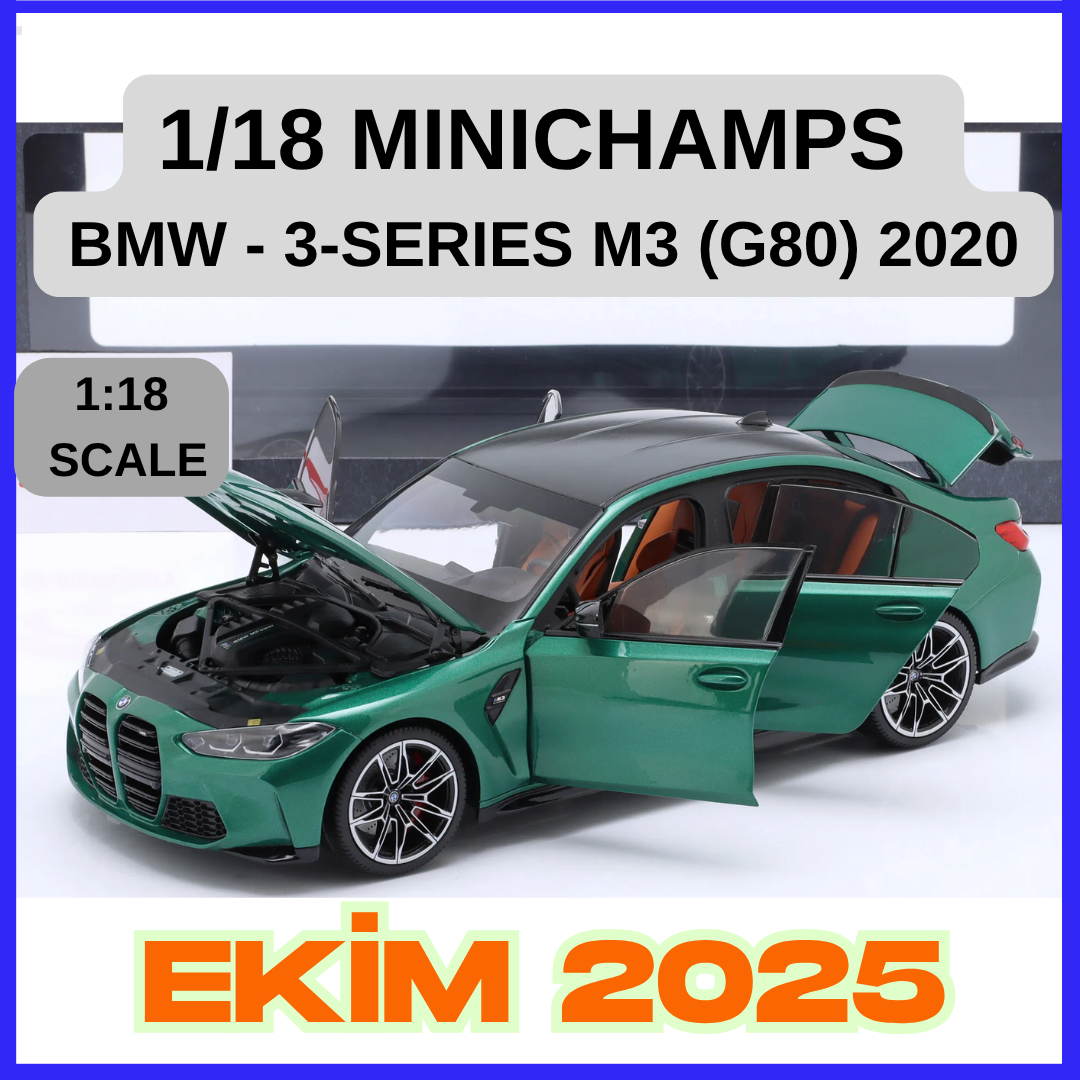1/18 MINICHAMPS - BMW - 3-SERIES M3 (G80) 2020