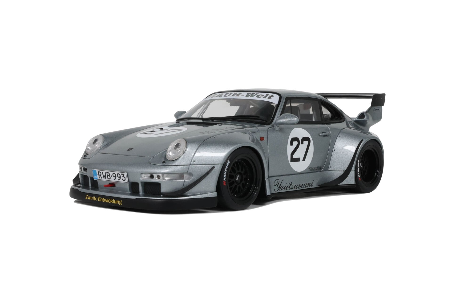 1/18 GT-SPIRIT - PORSCHE - 911 993 RWB LIBERTY WALK N 27 YUIITSU MUNI 2024